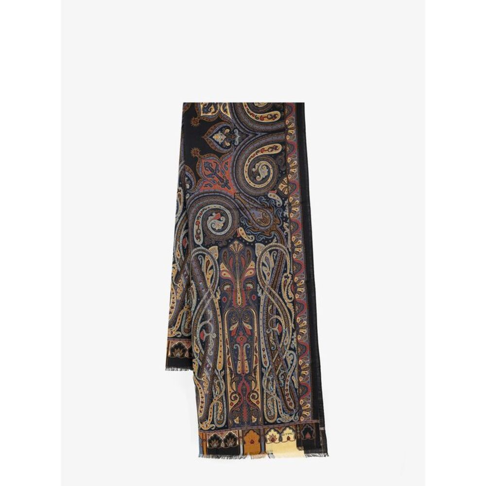 Etro Women Wool And Silk Scarf
